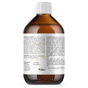 Bioleria® - Kolloidales Germanium+Gold 40 PPM - 99,99% Reinheit - 500ml Cocktail