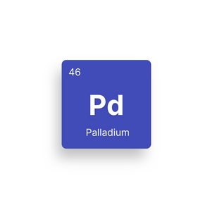 Palladium Elektroden 99,95% Ø 1mm x 82mm (1 Paar)