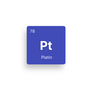 Platin Elektroden 99,99%, Hochrein Ø 1 mm x 82mm (1 Paar)